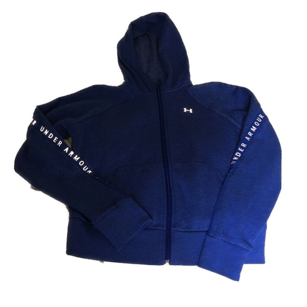 womens under armour hoodie small Blue With Logo Ar